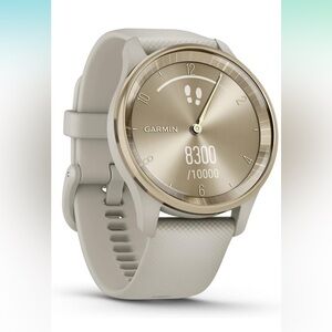 Garmin vivomove Trend (Cream Gold/French Gray) Hybrid Smartwatch
